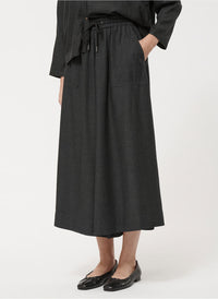 Culotte Pant in Anthracite