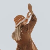 Sheepskin Hat in Chestnut