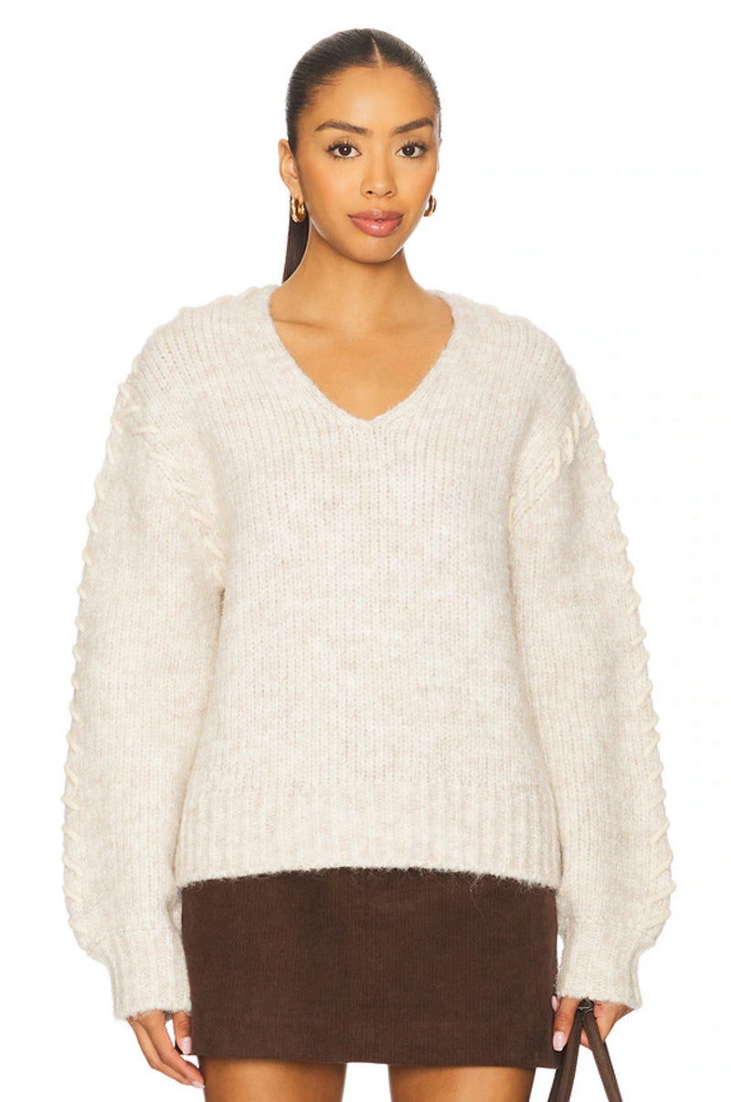 Maddy Pullover in Cafe Au Lait