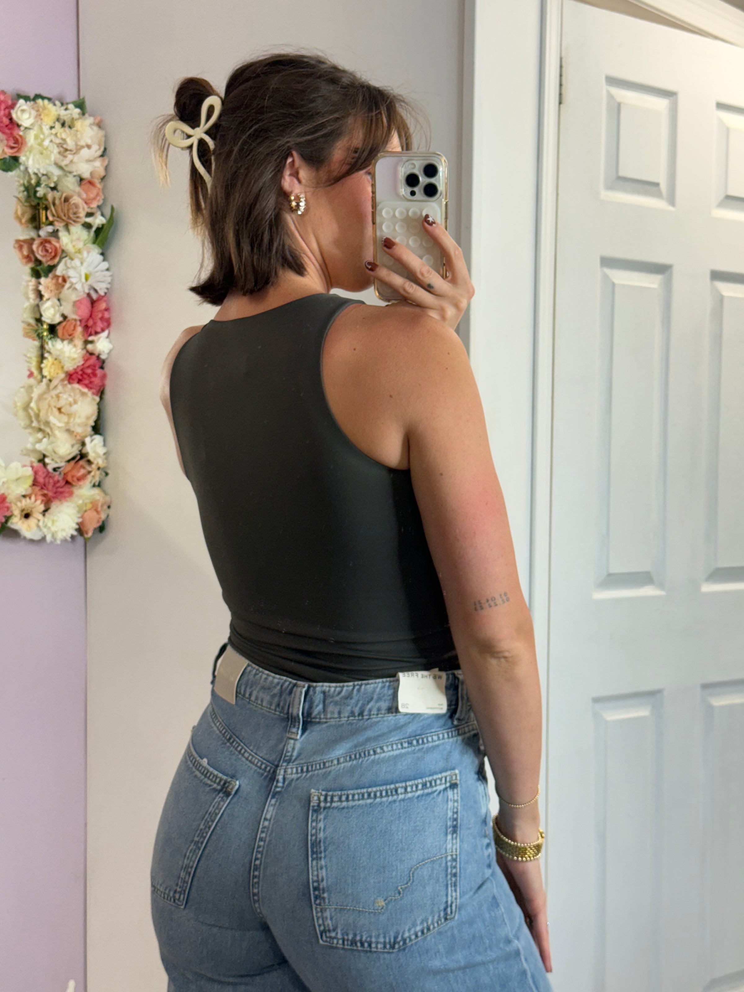 Maria 23 Tank Top | Dark Forest