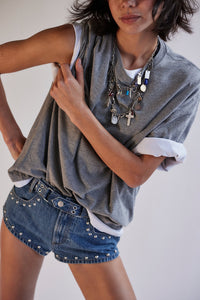 Perfect Oversized Tee in Grey