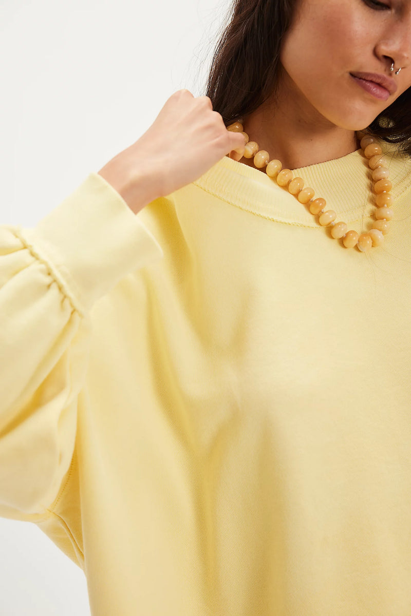 Palm Springs Pullover in Banana Cream