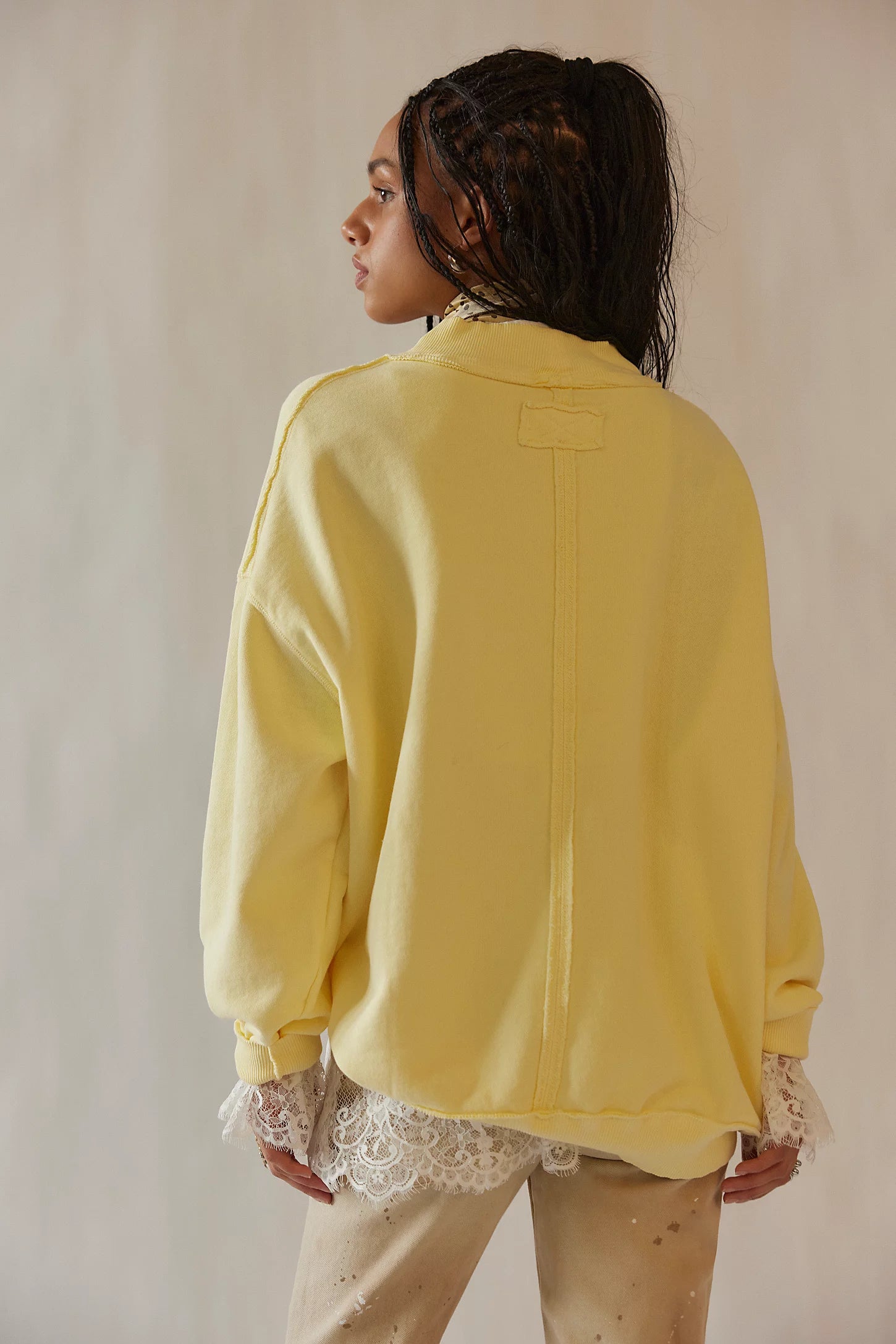 Palm Springs Pullover in Banana Cream