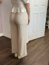 Linen Pant in Beige