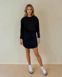 Clara Skirt Set in Black