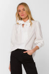 Anastasia Blouse in White