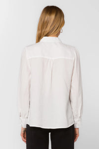 Anastasia Blouse in White