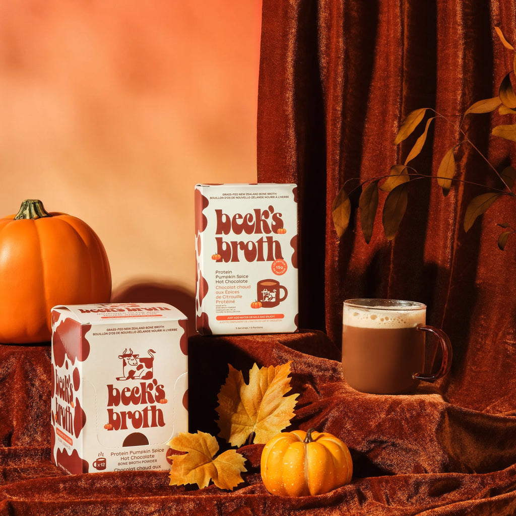 Beck's Broth | Pumpkin Spice Hot Chocolate Bone Broth | 12 Pack Carton ...