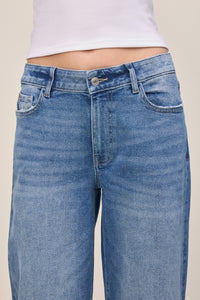 CJU Mid-Rise Wide Leg | Varsity Blue
