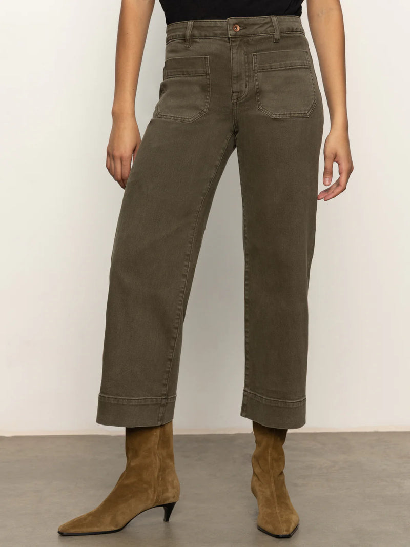 The Marine Standard Rise Denim Pant in Fatigue