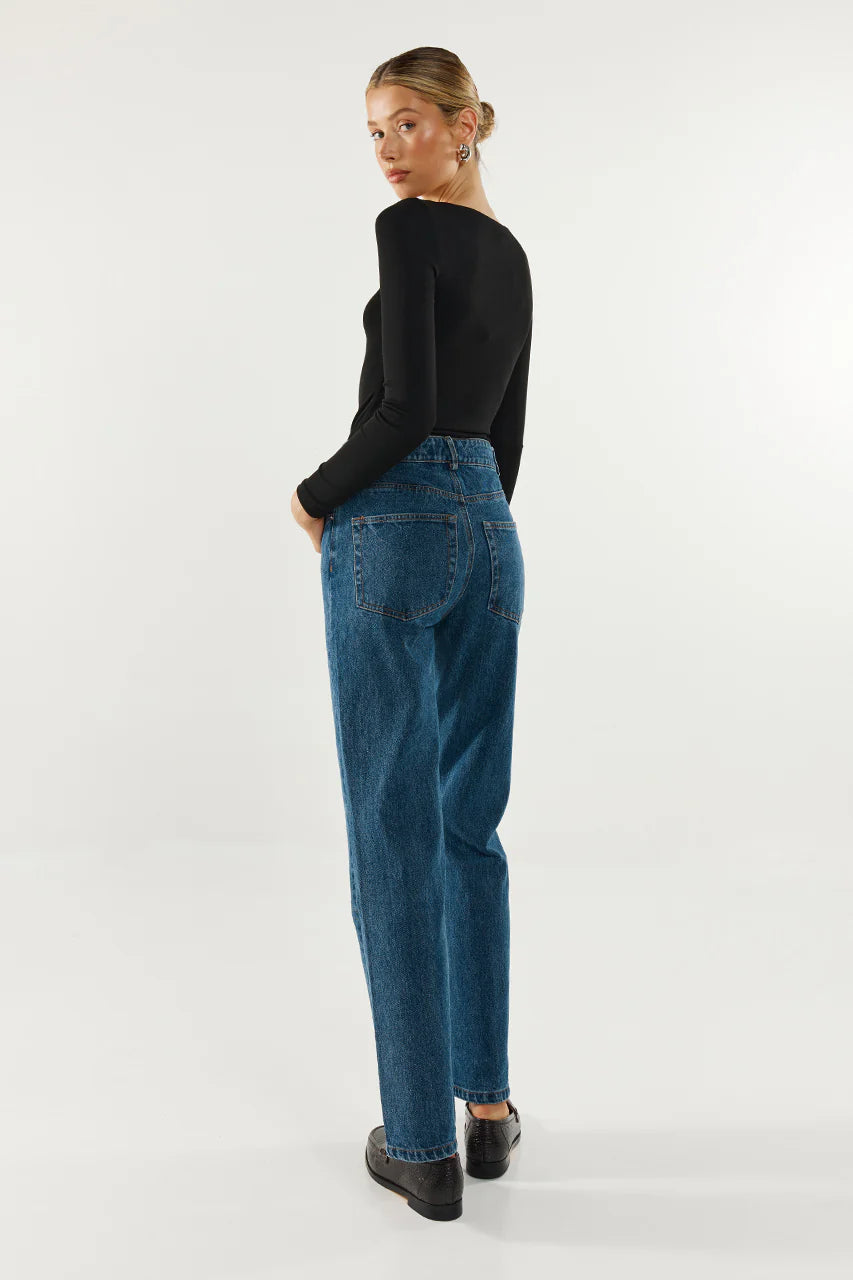 Caden Top in Black