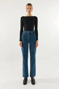 Caden Top in Black