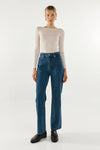 Caden Top in Oyster