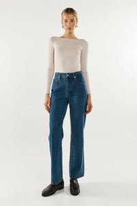 Caden Top in Oyster