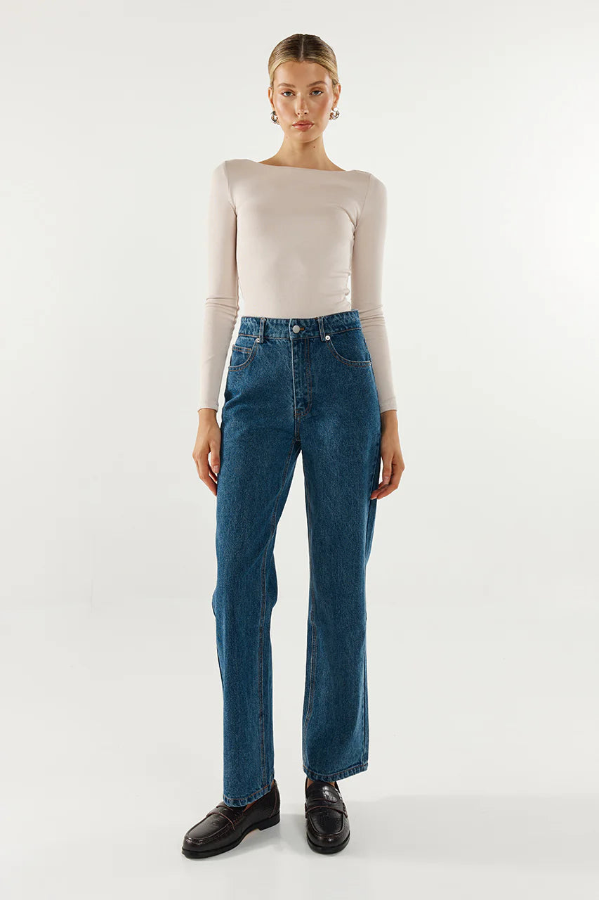 Caden Top in Oyster