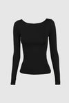 Caden Top in Black