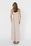 Cynthia Maxi Dress in Beige