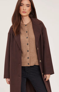 Agatha Coat in Chocolate
