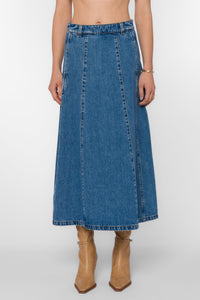 Dallas Blue Skirt