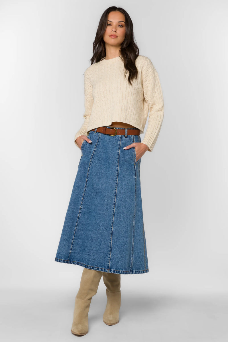 Dallas Blue Skirt