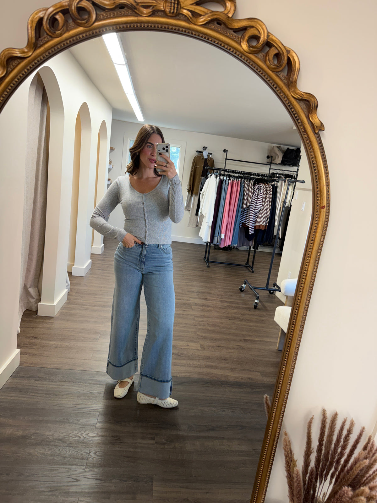 Date Night Cardi | Heather Grey
