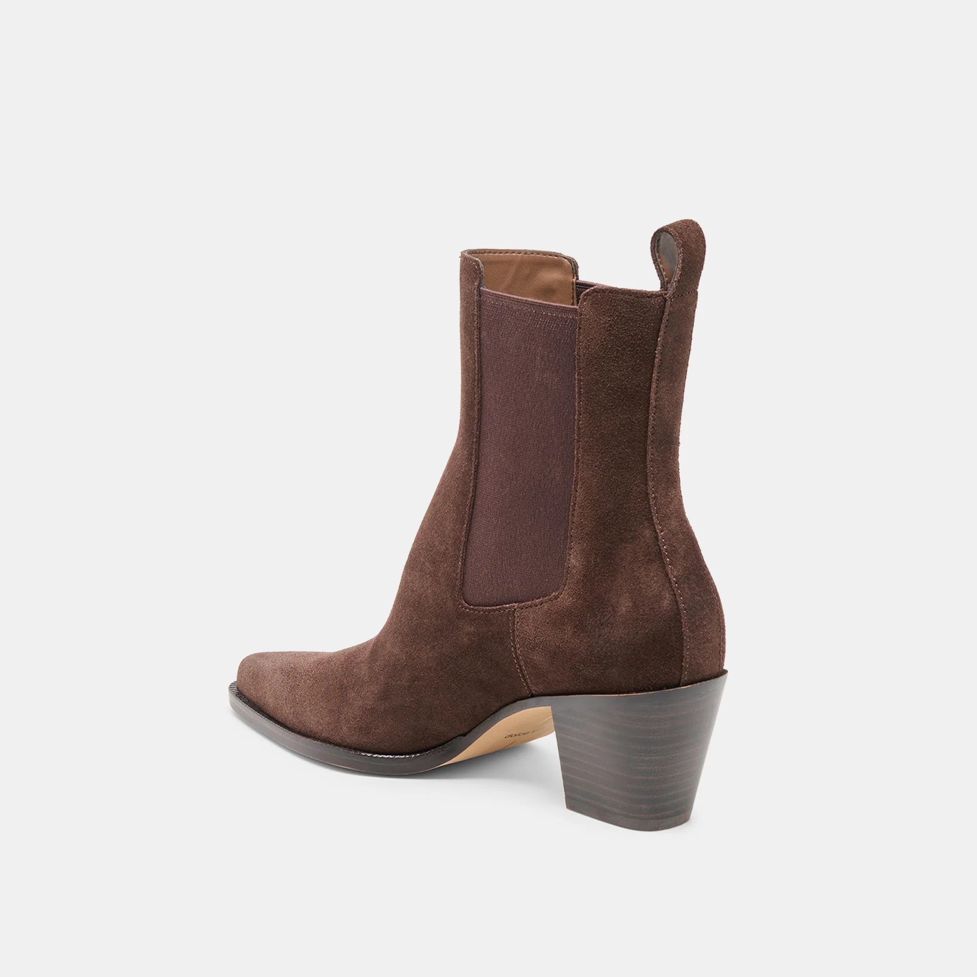 Sadie H2O Waterproof Suede Boot in Chocolate
