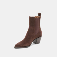 Sadie H2O Waterproof Suede Boot in Chocolate
