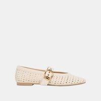 Mikel in Creme Suede