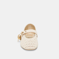 Mikel in Creme Suede