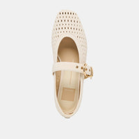 Mikel in Creme Suede