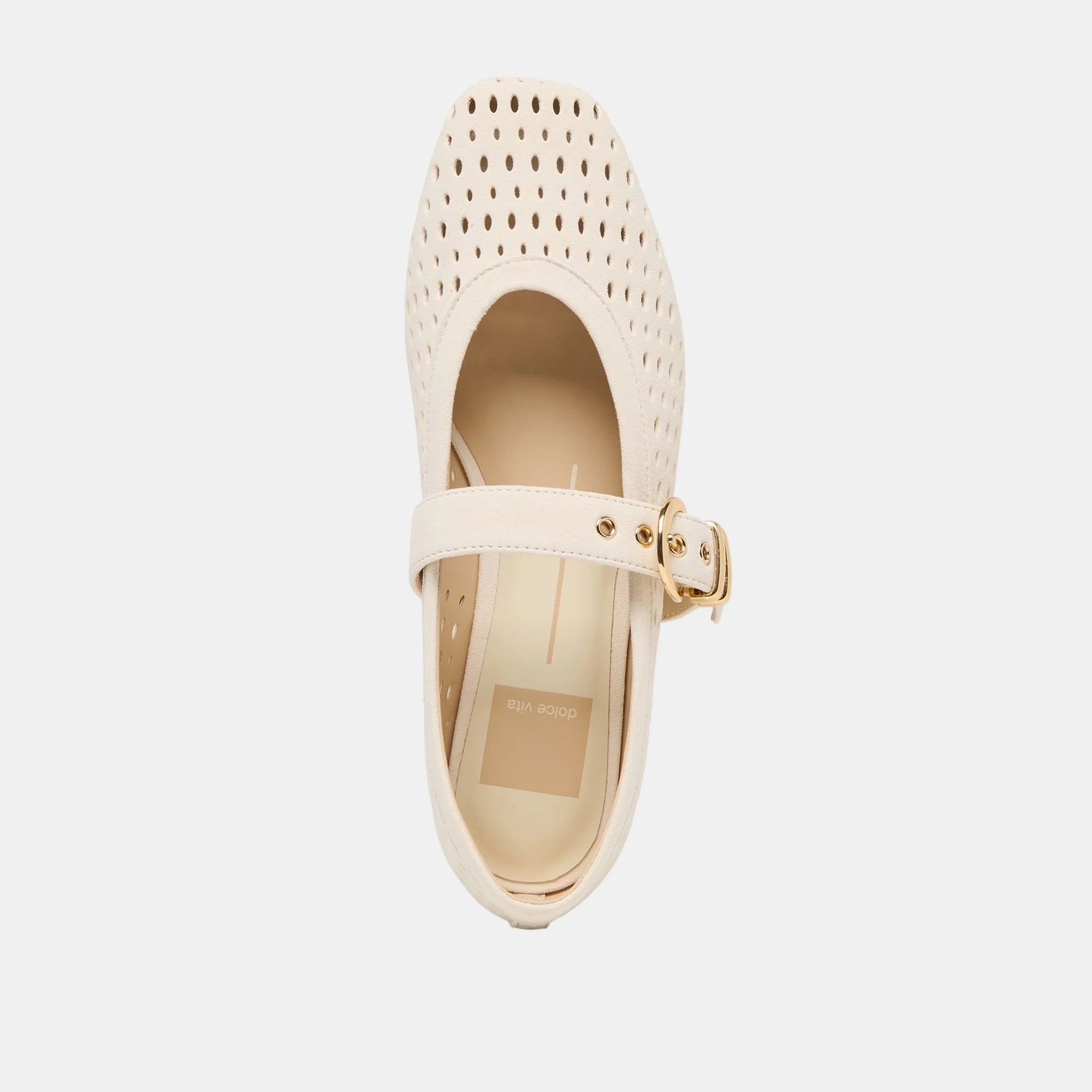 Mikel in Creme Suede
