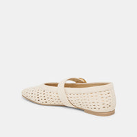 Mikel in Creme Suede