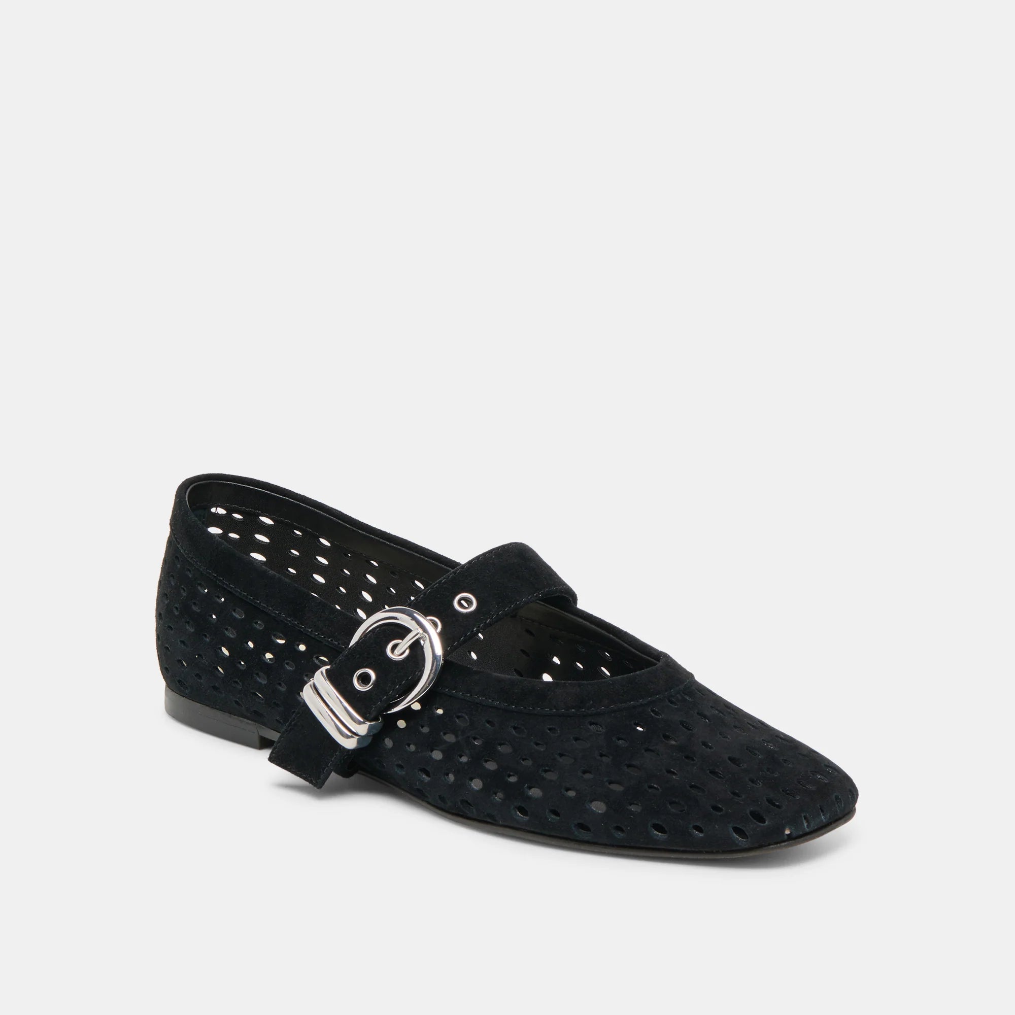 Mikel in Onyx Suede