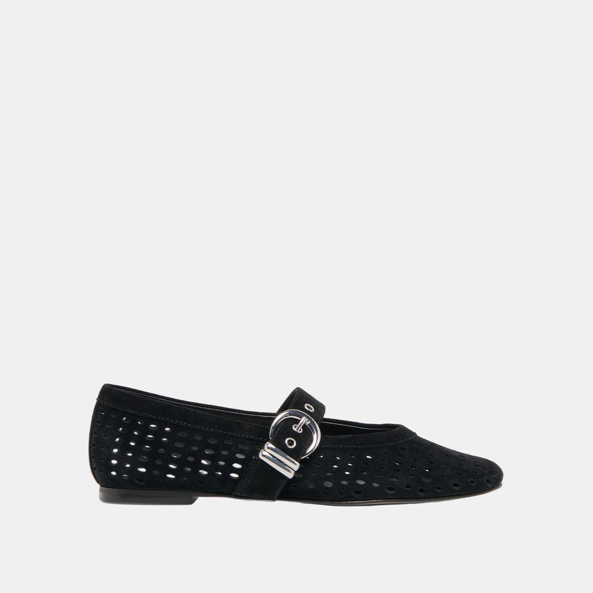 Mikel in Onyx Suede