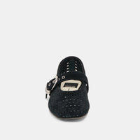 Mikel in Onyx Suede