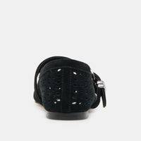 Mikel in Onyx Suede