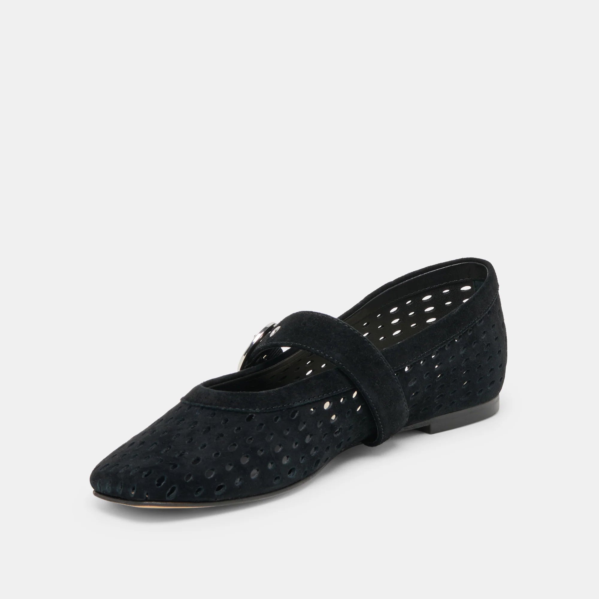 Mikel in Onyx Suede