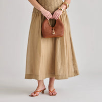 Dahlia in Cognac Woven