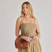 Dahlia in Cognac Woven