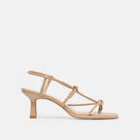 Mylee in Light Tan Leather