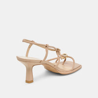 Mylee in Light Tan Leather