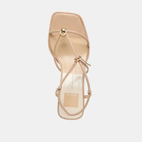 Mylee in Light Tan Leather