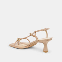 Mylee in Light Tan Leather