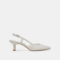 Oldela in White Leather