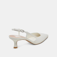 Oldela in White Leather