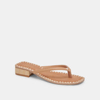 Barty Sandal in Light Tan Leather