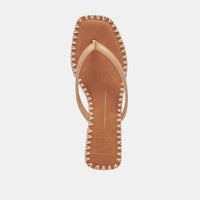Barty Sandal in Light Tan Leather