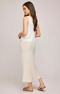 Cassia Linen Skirt