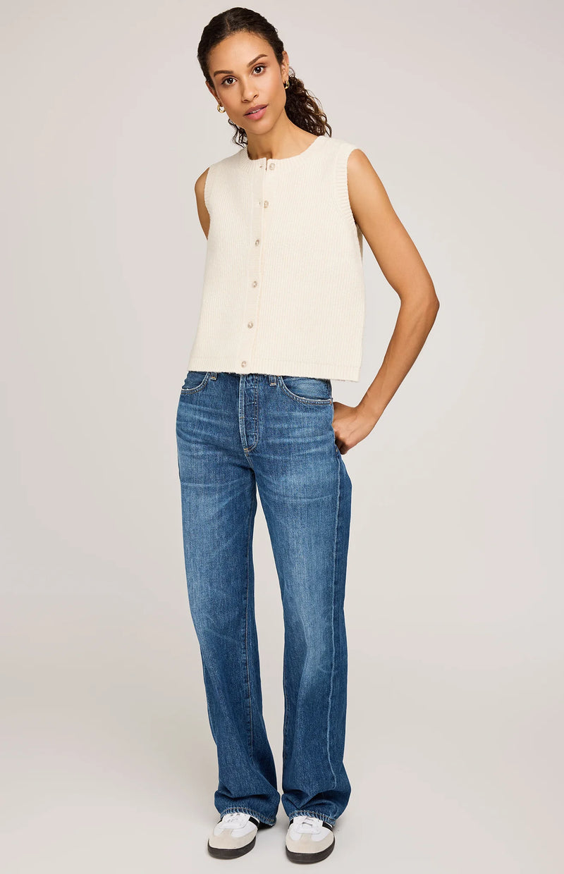 Winnie Vest in Cream
