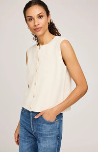 Winnie Vest in Cream